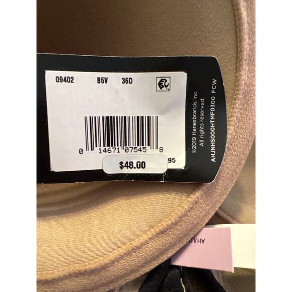 Brand New Maidenform Women's Size 36D 4 Way Stretch Cup Bra Black - Picture 4 of 8